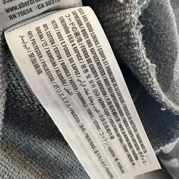 Hollister Cami Hoodie crop. For women. Size S - Picture 5 of 5